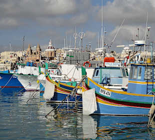 Der Hafen in Marsaxlokk