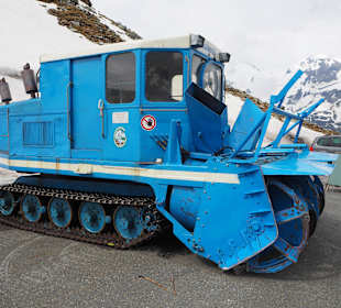 Schneeräumung am Großglockner