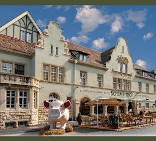 Der Stuttgarter Schlachthof mit dem Schweinemuseum