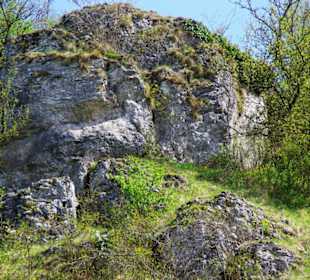 Zweites Drittel vom Aufstieg
