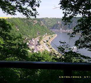 Blick auf St.Goar HotelLloreleyblick