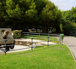 Sehr schöner Park in Torremolinos