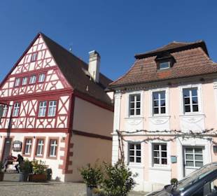 Unterwegs in Prichsenstadt: schöne Häuser