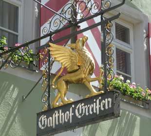 Zunftschild in Rothenburg ob der Tauber