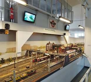 In der Modellbahn-Abteilung des Museums