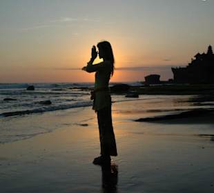 Sonnenuntergang in Tanah Lot