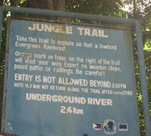Hier die Erklärungen zum Jungle Trail
