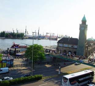 Der Hafen im Blick