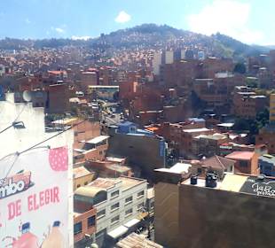 Ausblick Seilbahn Mi Teléferico