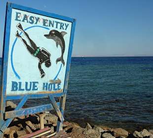 Blue Hole Einstieg