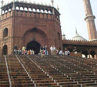 Eingang Fatehpuri-Moschee