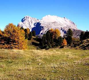 Seiser Alm mit Langkofel 