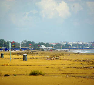 Am Ende von Bibione Yachthafengebiet