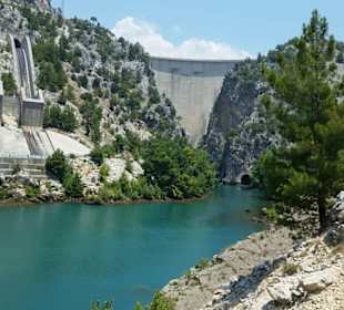 Oymapinar Baraji/ Stausee Green Lake & Green Canyon