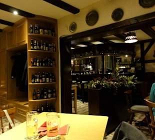 Blick in die Wirtsstuben des "Krug"