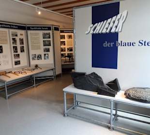 Ausstellungsteil "Schieferbergbau"