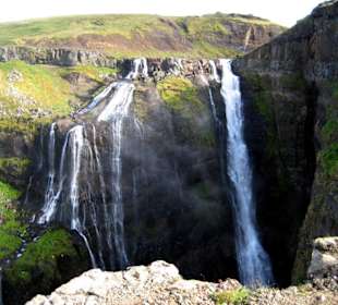 Glymur Wasserfall