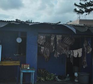 Eine typisch dominikanische Fleischerei! "lecker"