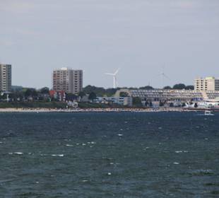 Kieler Förde Blick auf Schilksee
