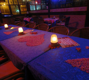 Schön für uns eingedeckt