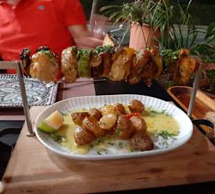 Super leckerer Fleischspiess