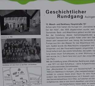 Wasch- und Backhaus Auingen