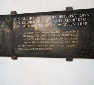 Gedenken an Kolping in der Minoritenkirche