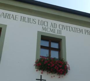 Blick zum Alten Rathaus von Bad Kötzting