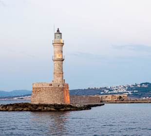 Chania - latarnia w porcie