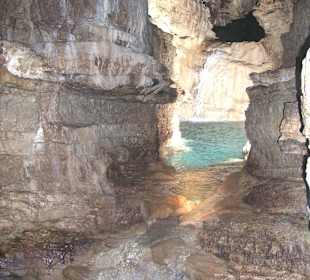 Cascata e laghetti interni