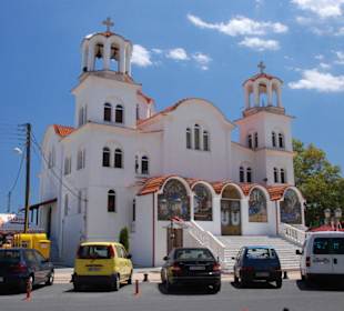 Cerkiew w Paralii od strony centrum