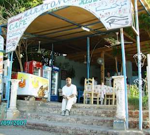 Cafe Maratonga mit dem Chef