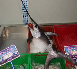 Leckerer Fisch beim Mare Blue