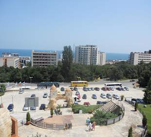 Ausblick vom Aquapark