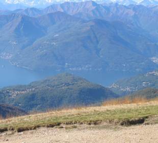 Blick auf den Norden des Lago Maggiore