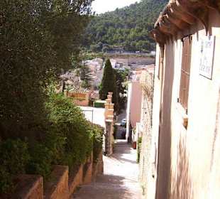 Enge Gassen in Capdepera