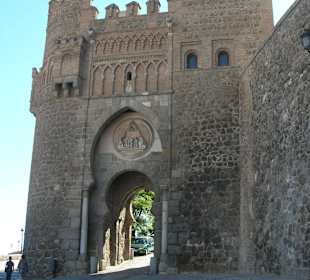 Puerta del Sol, en el centro de Toledo