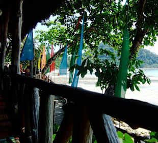 Blick aus dem Lokal