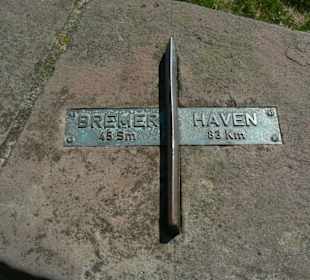 Nach Bremerhaven nur 83 KM!