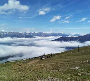 ... Über den Wolken