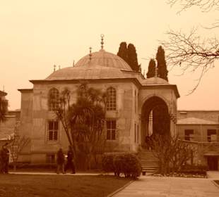 Inneres Gebäude des Topkapi-Palastes