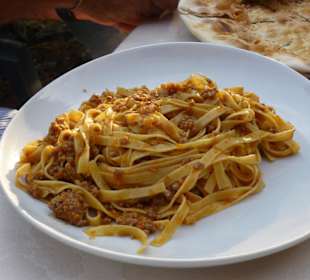 Riesenportion Spaghetti