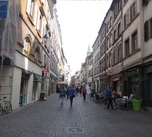 Altstadt Straßburg im Frühling