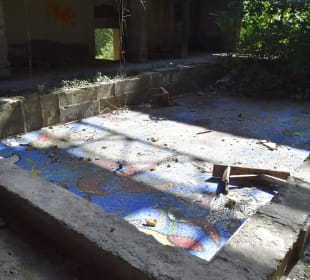 Ruine eines Sanatoriums