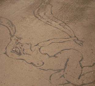 Bilder auf den Wegen