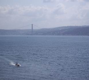 Blick auf dem Bosporus