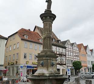 In der Altstadt von Bad Neustadt an der Saale