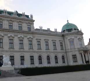 Das Obere Belvedere (Gartenansicht)