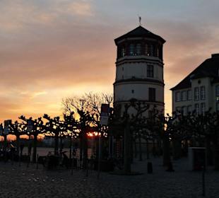 Abendstimmung am Schloßturm
