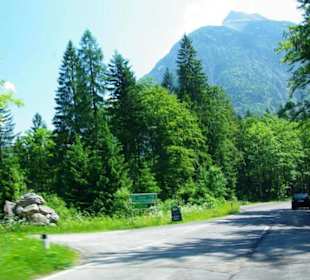 Links geht es zum Seerestaurant